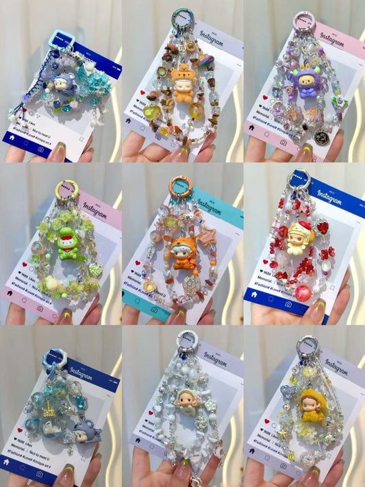 Phone Charm Lucky Bags(With Doll)